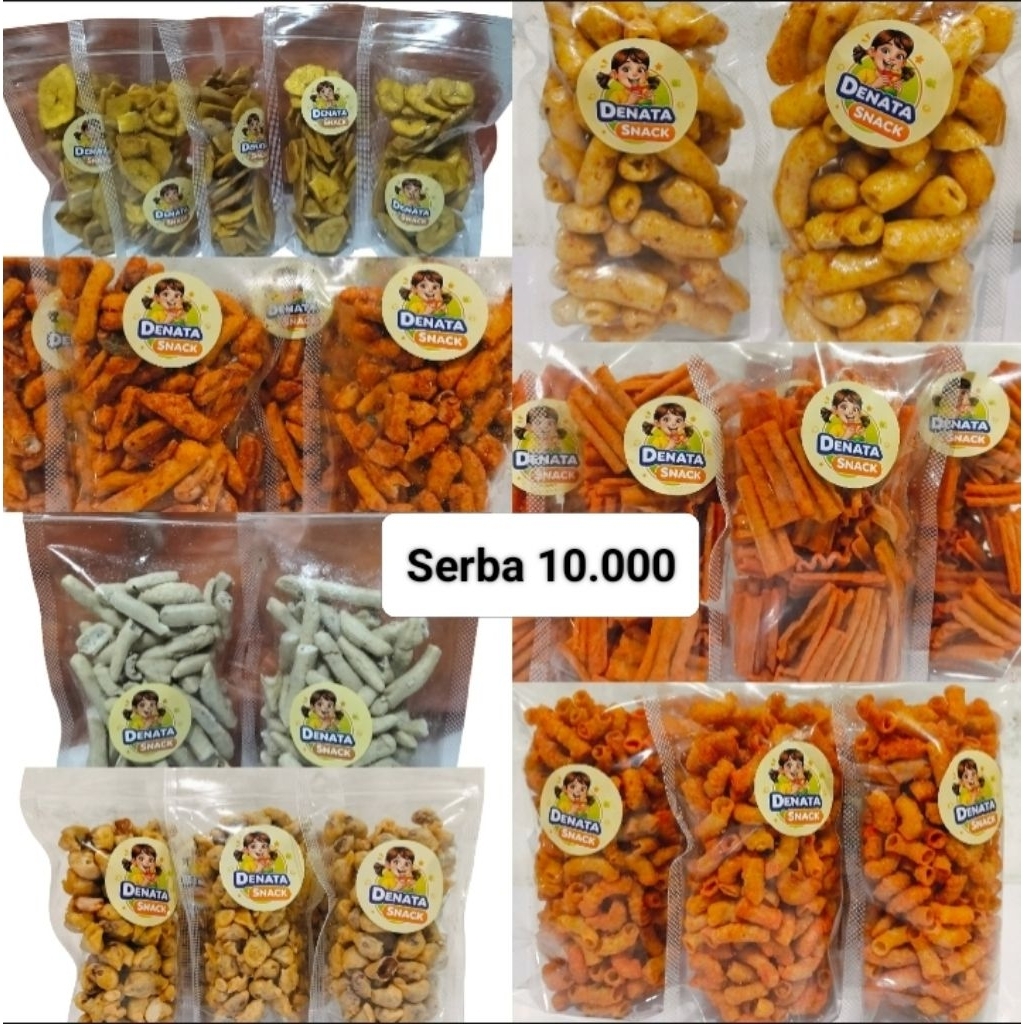 

Snack/Cemilan/Keripik serba 10.000