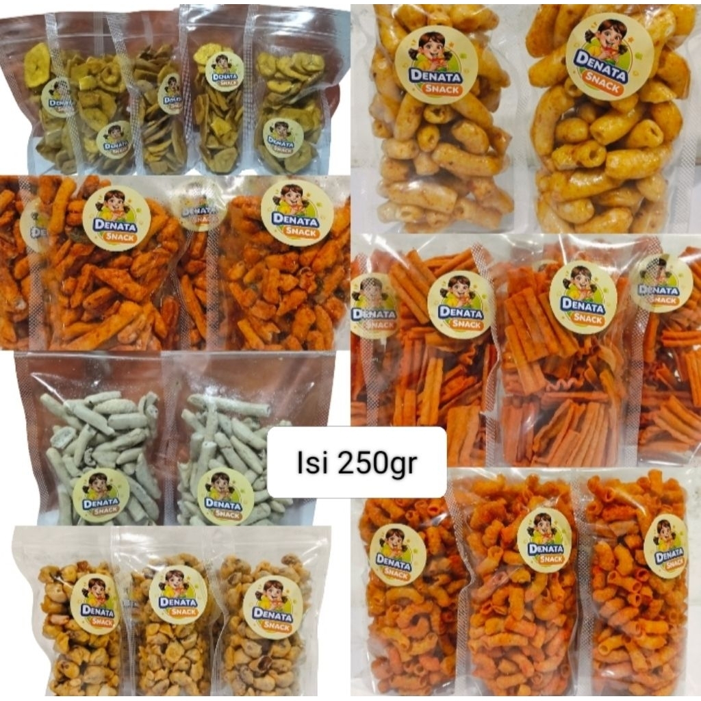 

Snack/Cemilan/Keripik 250gr