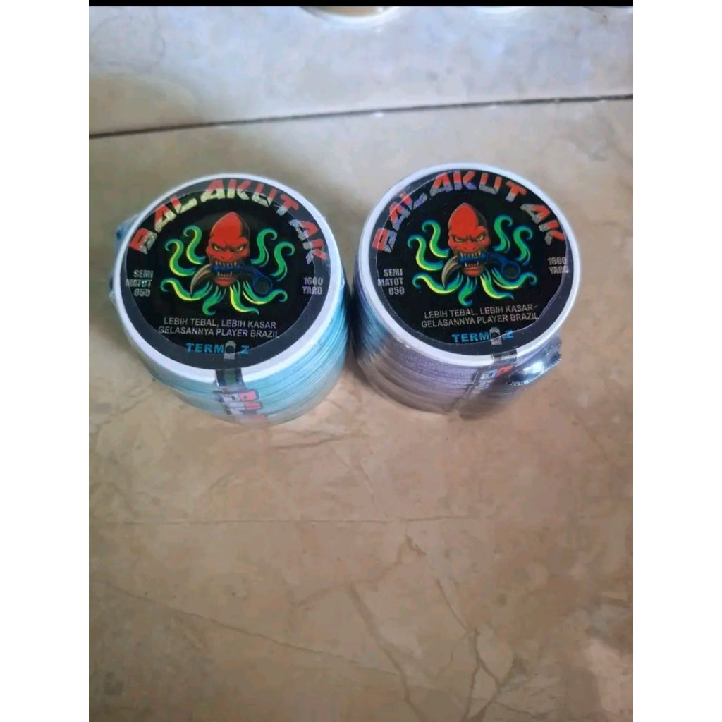 Gelasan BALAKUTAK 050, KLOSAN 1600 Yard. Super tebal, kasar, tajam, kuat, dan cepat mutusin lawan. S