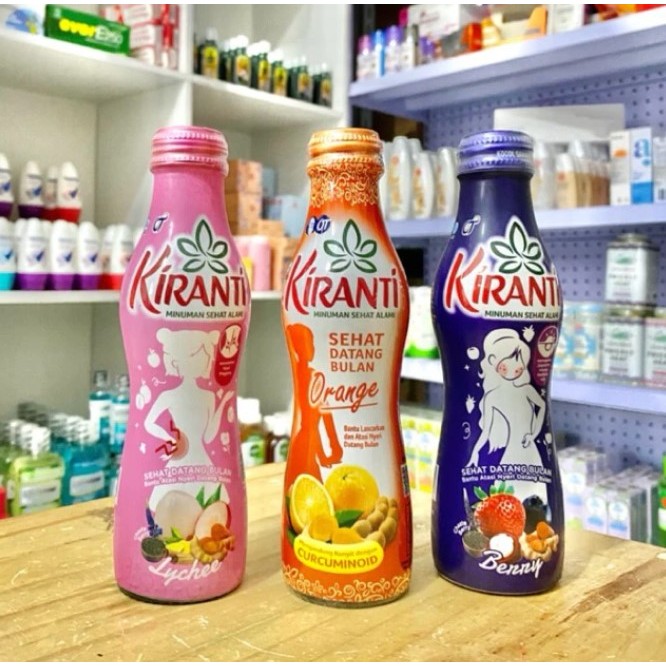 

KIRANTI MINUMAN DATANG BULAN JAMU