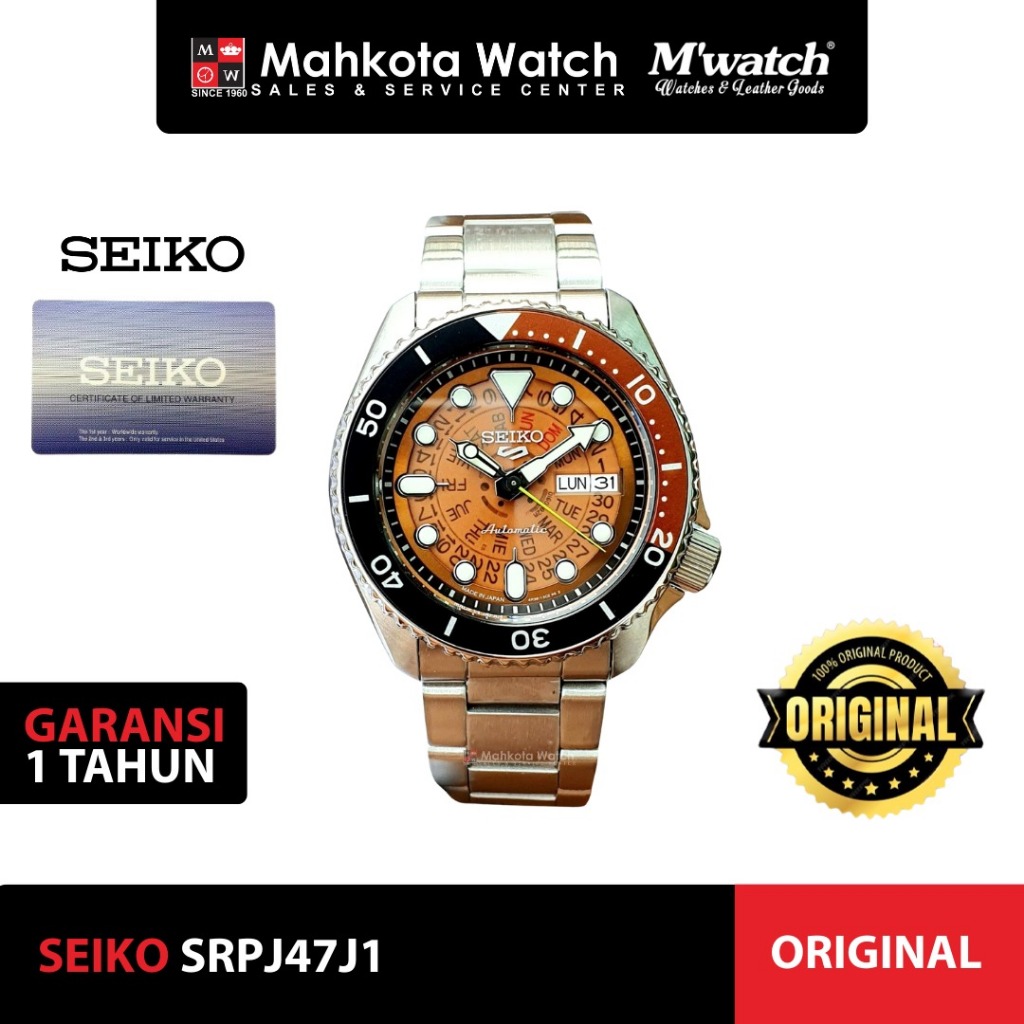 JAM TANGAN PRIA SEIKO SRPJ47K1 ORIGINAL