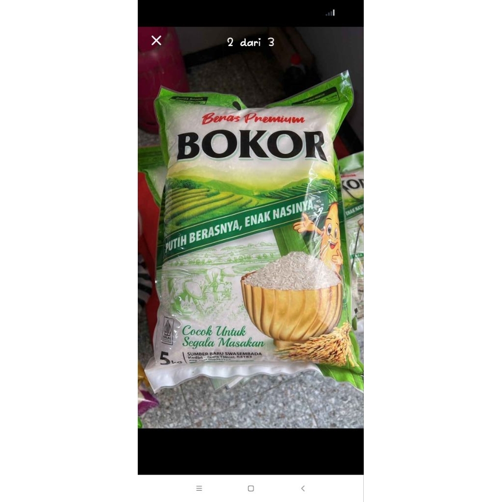 

Beras Bokor 5kg