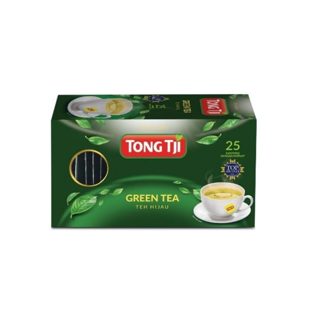 

Tong Tji Celup Green Tea Envelope Isi 25 Tea Bag