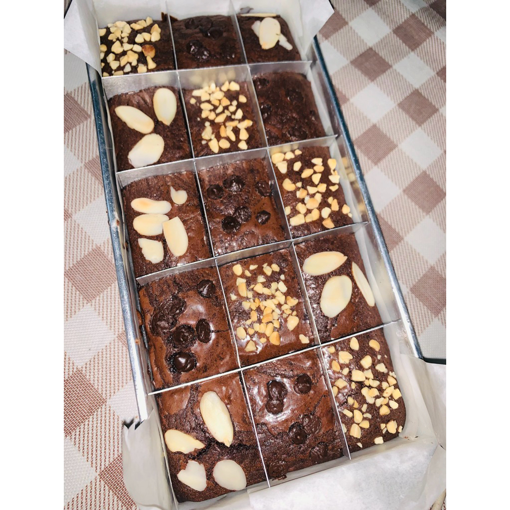 

Fudgy brownies