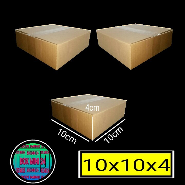 

Kardus Ukuran 10x10x4 (Per 100 Pcs) Kardus Untuk Packing Barang Supaya Lebih Aman