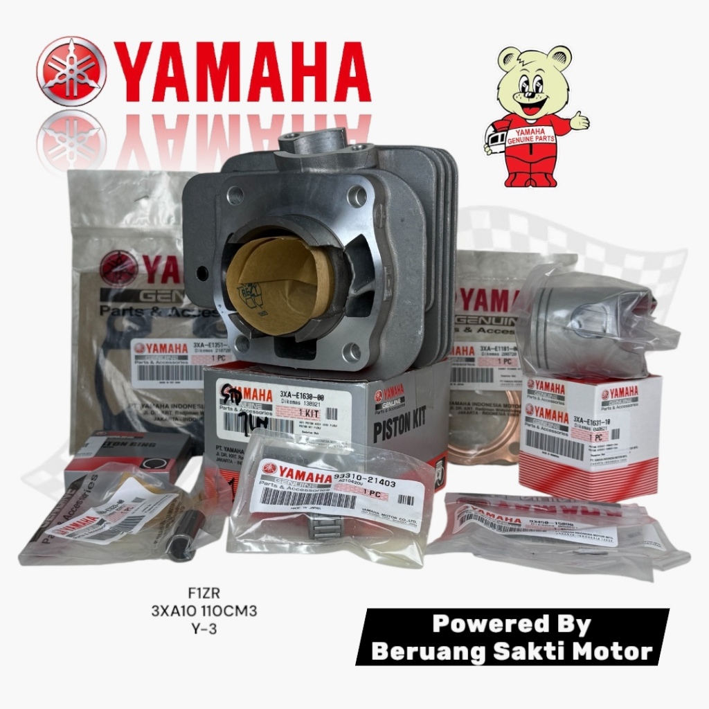 ORIGINAL BLOCK BLOK SEHER YAMAHA F1ZR FORCE ONE Y3 OVERSIZE STANDART OEM YAMAHA THAILAND