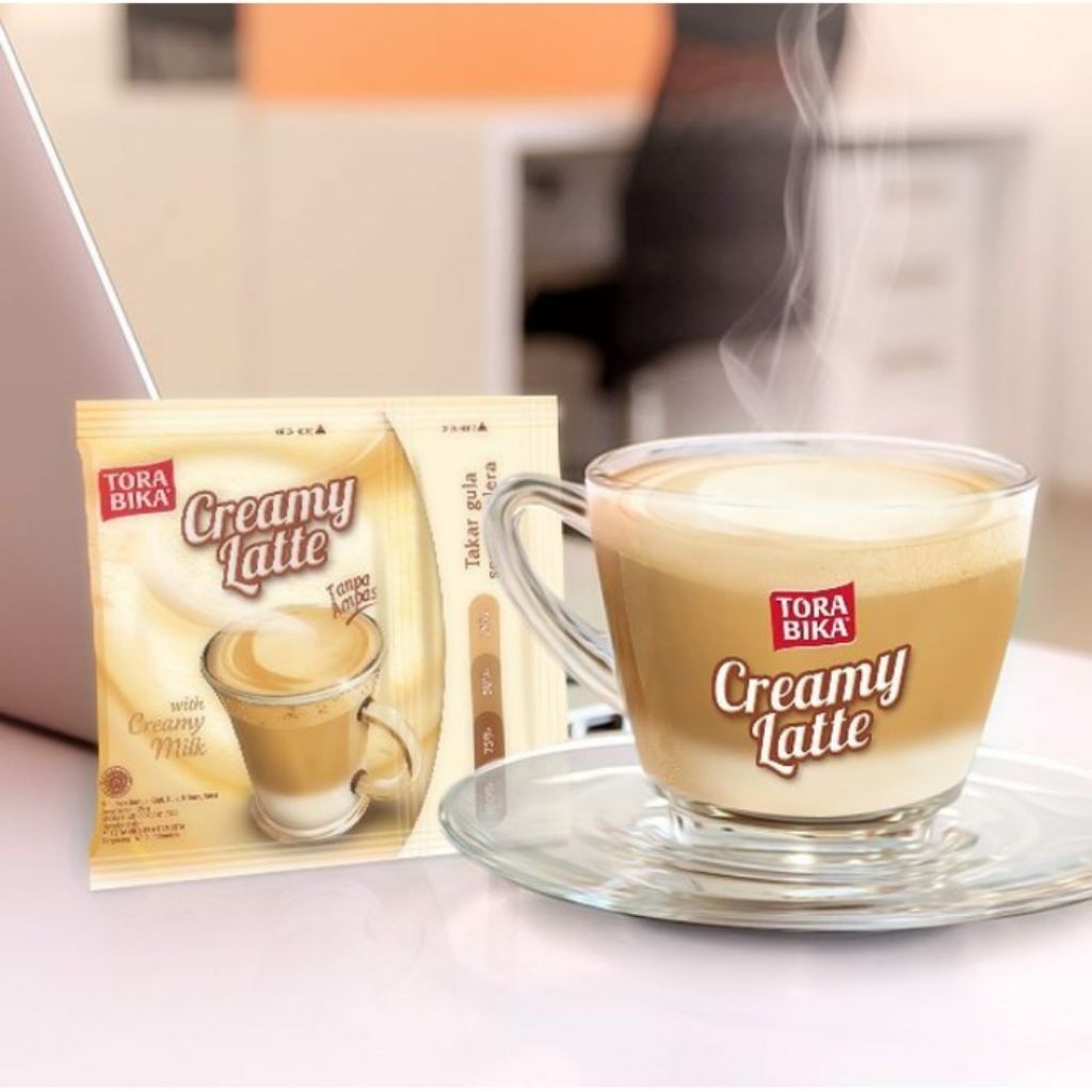 

Kopi Torabika Creamy Latte Renceng 10 Sachet Kopi Bubuk dengan rasa tersendiri dengan harga PROMO HARGA SEPCIAL