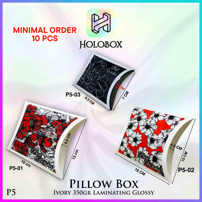 

Dus Packaging Kotak Pillow Aksesoris Murah Box Serbaguna P5