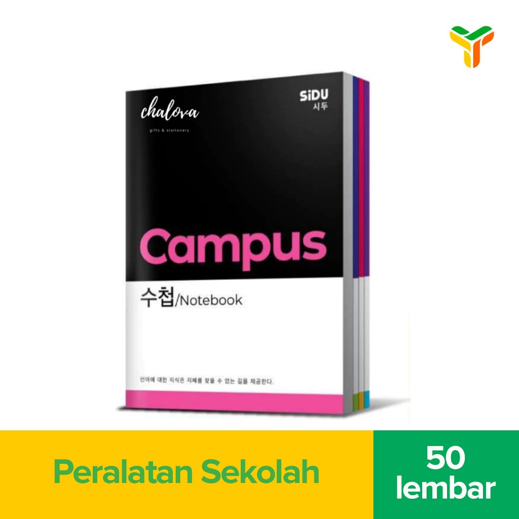

Sidu Campus Buku Tulis Boxy Ukuran 42 Isi 5S