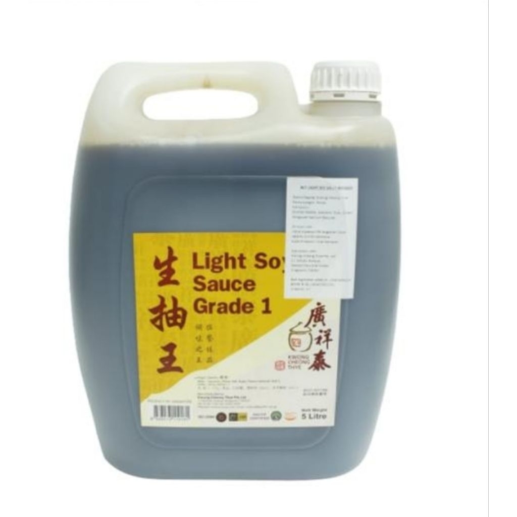 

Kwong Cheong Thye Light Soya Sauce Grade 1 5L | Light Soy Sauce