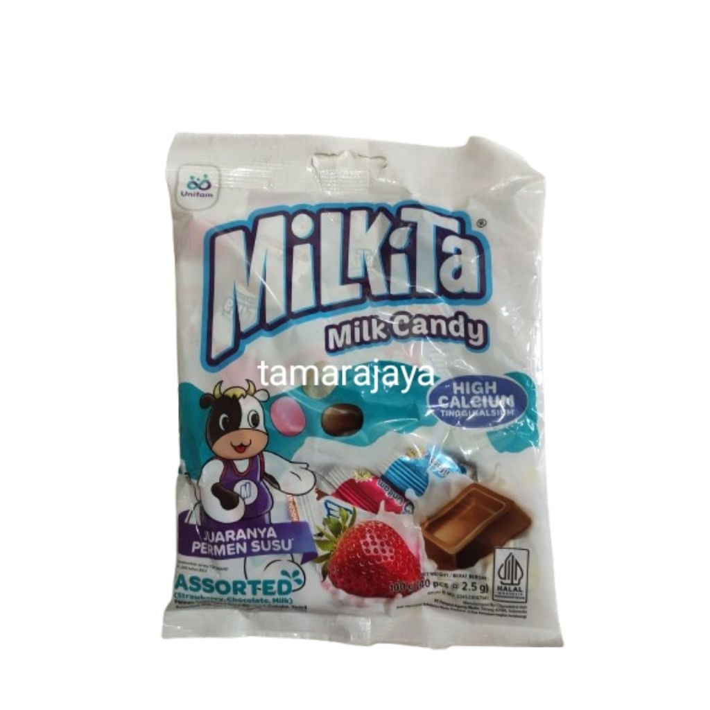 

Permen Milkita Susu 100 Gr isi 40 Pcs ( Harga 1 Pack )