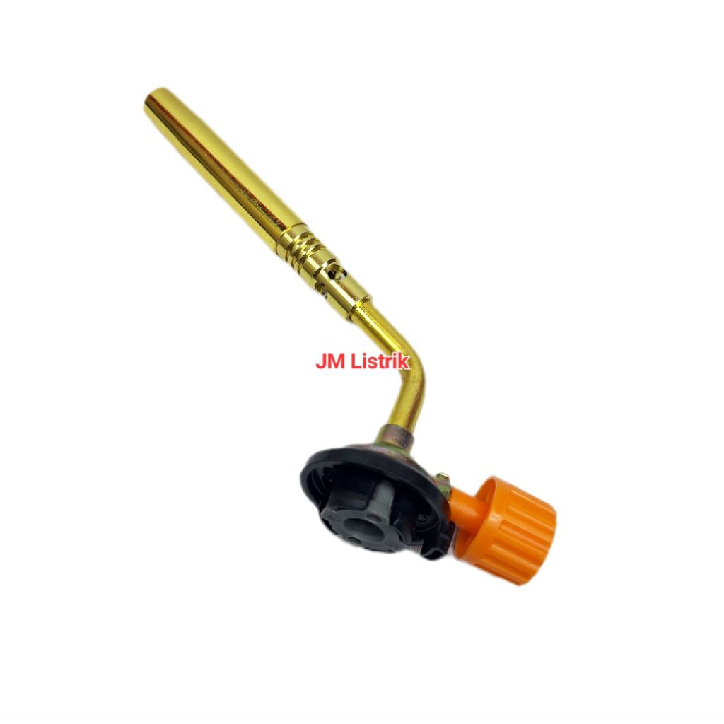 Kepala Gas Torch Kuningan Flame Gun Gas Kaleng
