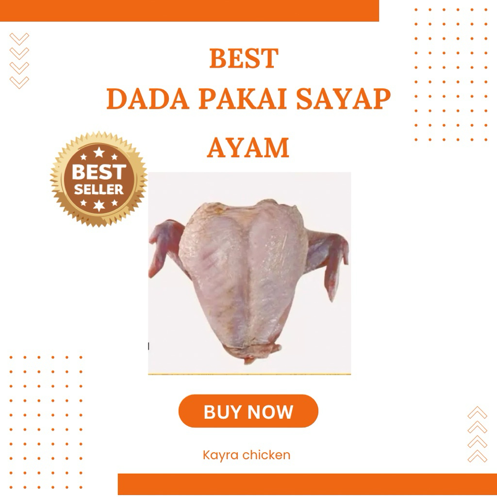 

DADA AYAM UTUH ISI SAYAP FRESH 500 gram