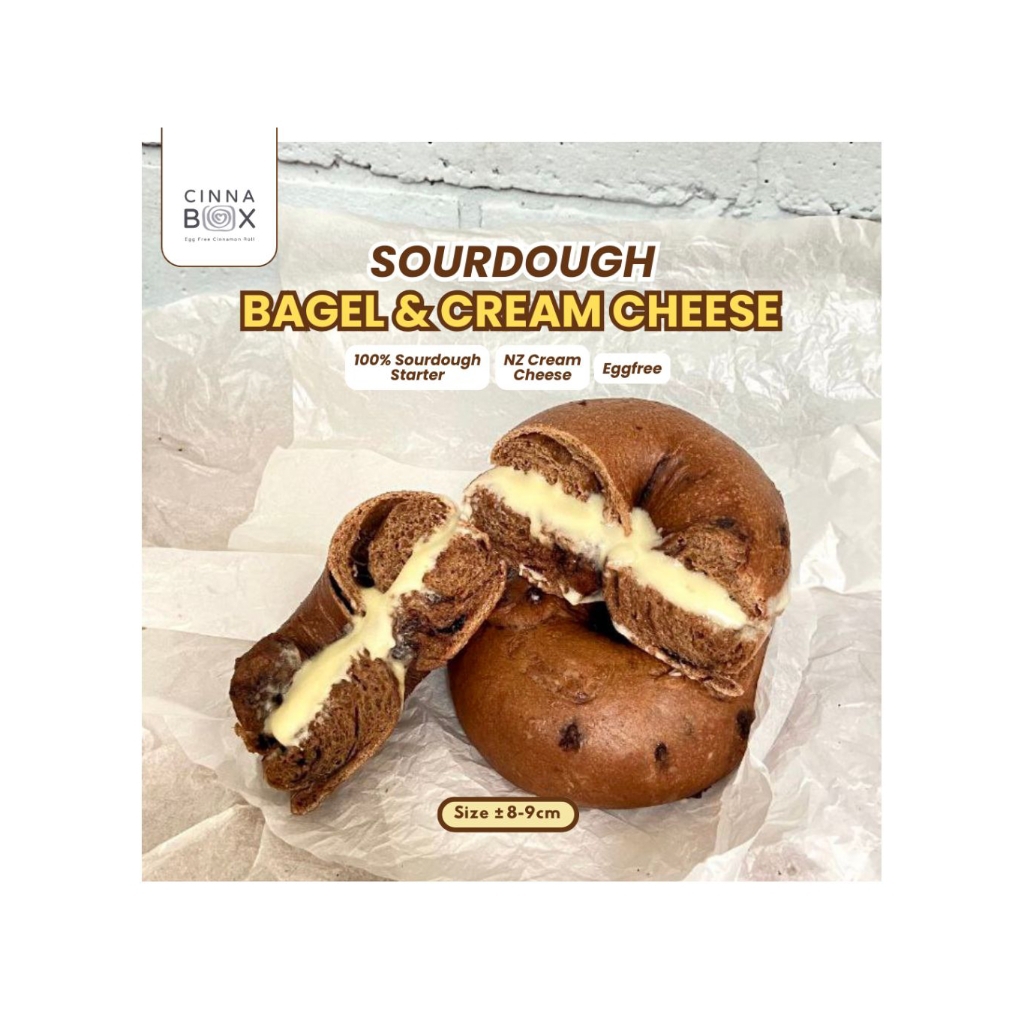 

Sourdough Bagel + Creamcheese Spread