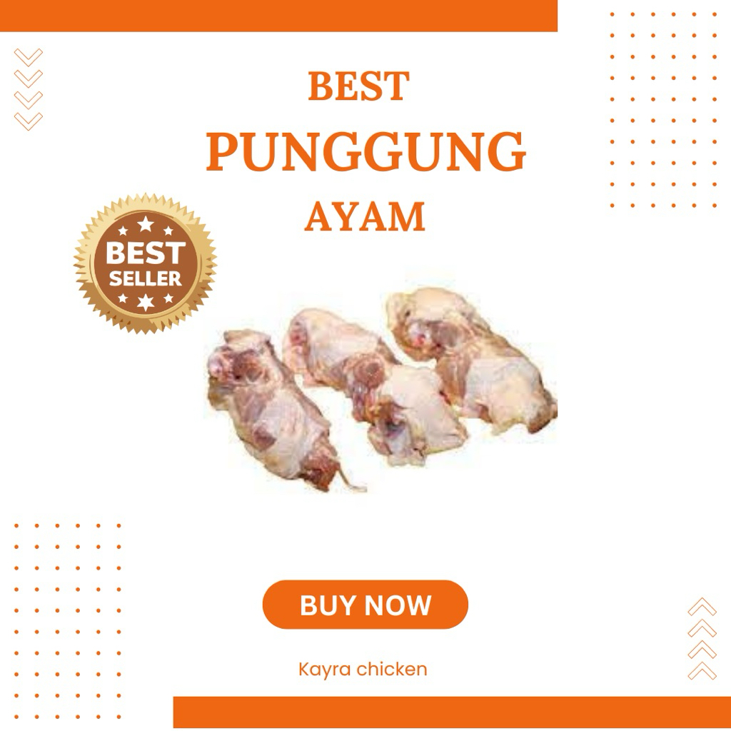 

Tulang punggung ayam segar