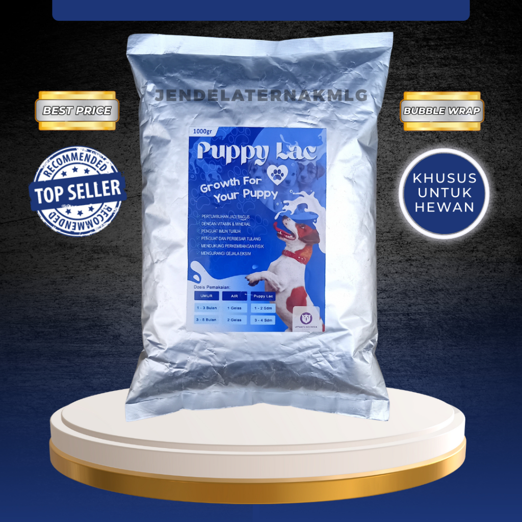 SUSU ANJING PUPPY LAC 1 KG - Puppylac Susu Anjing Berkualitas