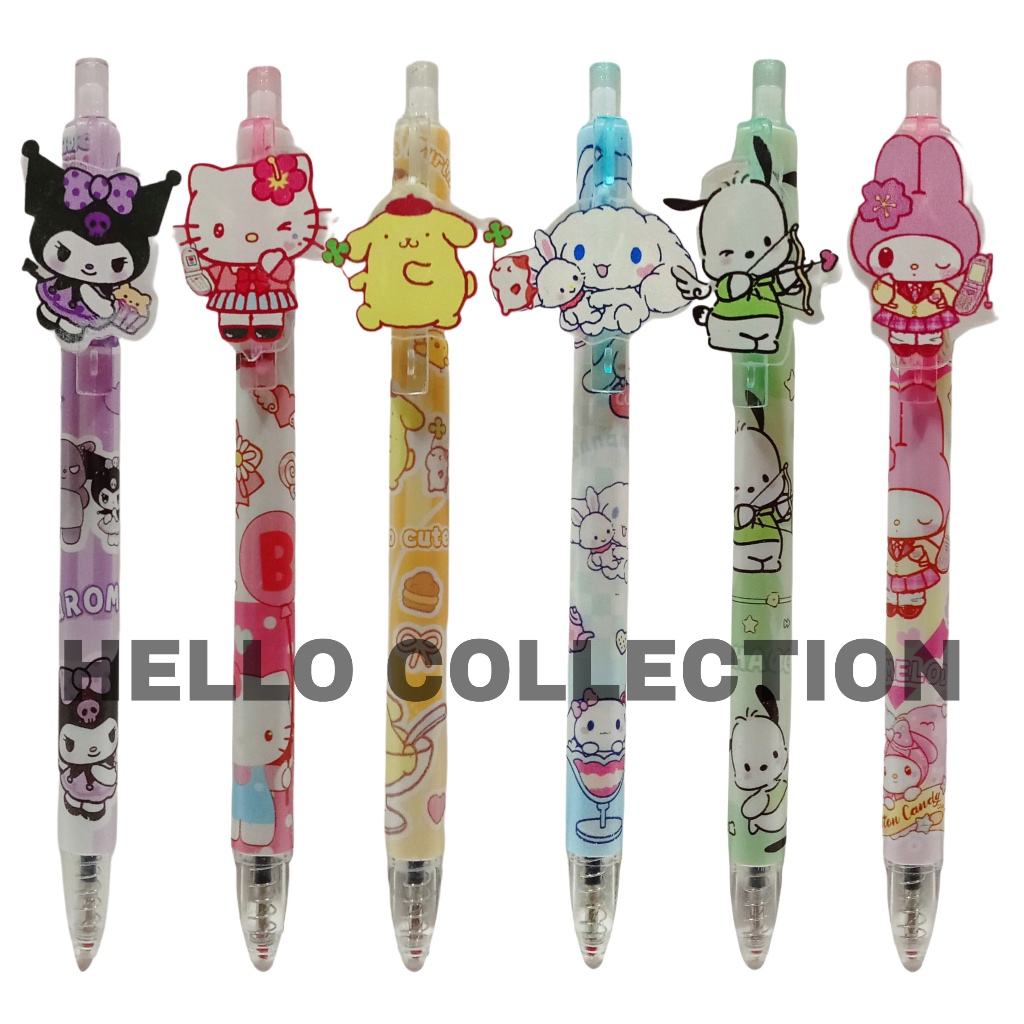 

Pen Lucu Karakter Pulpen Anak Motif Gemas Akrilik Kuromi Cinnamoroll Melody