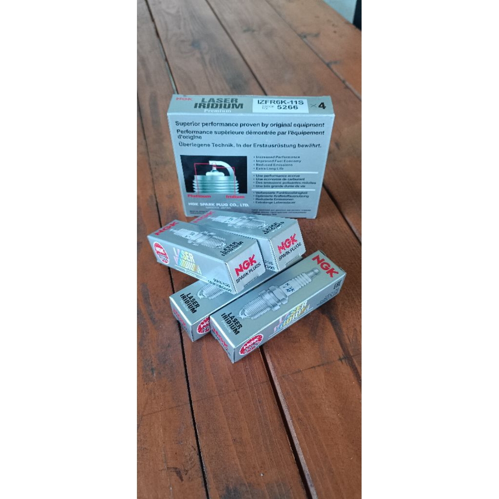 Busi Iridium brio mobilio jazz freed BRV busi laser iridium spark plugs NGK