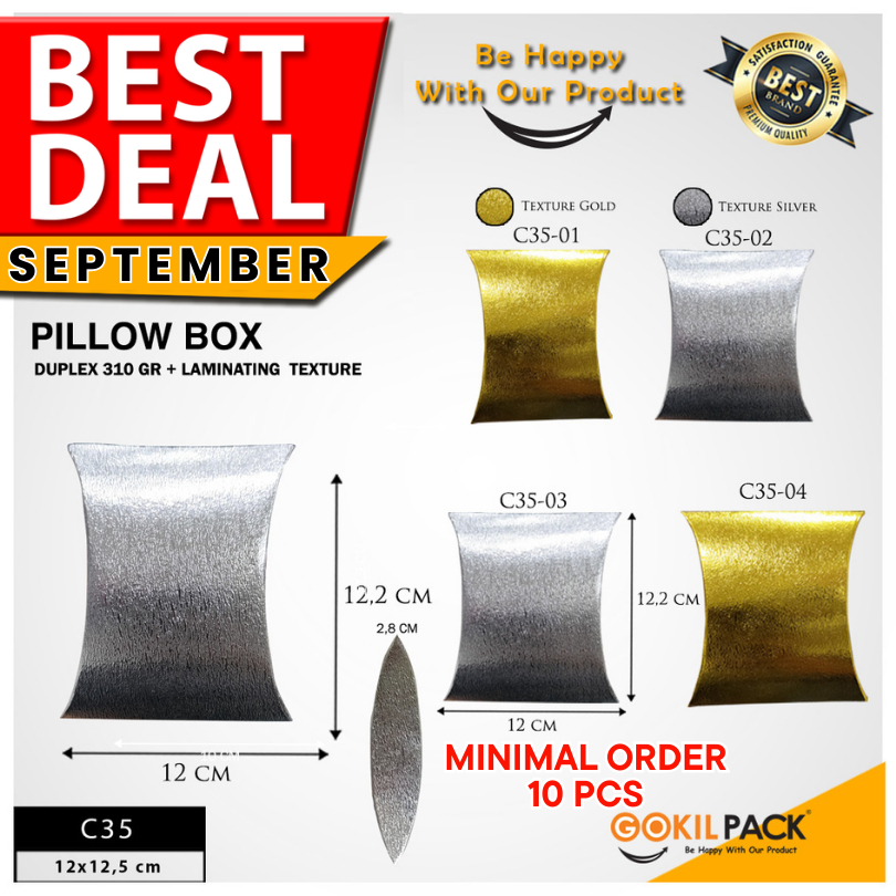 

Kotak Pillow | Souvenir Box| Kotak Hadiah Hologram C35