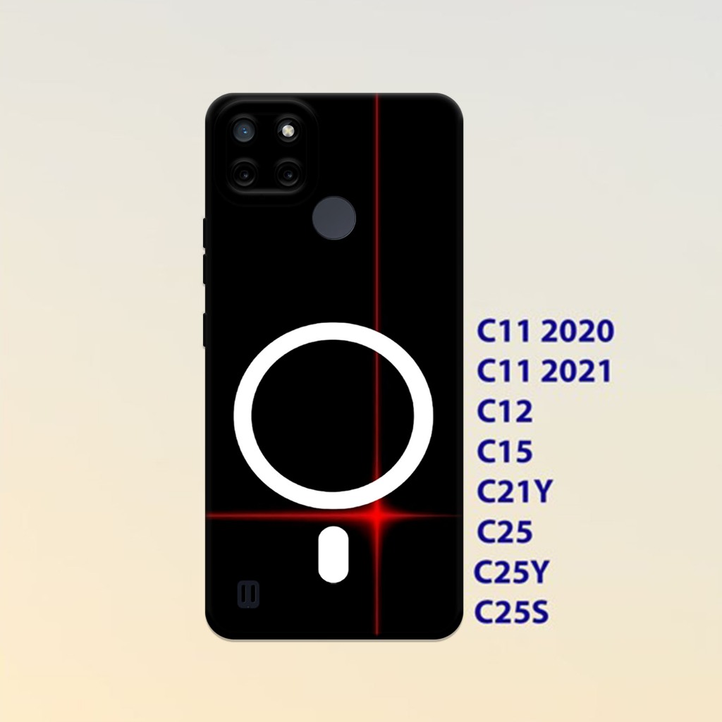 Case Realme C11 ,Realme C12 ,Realme C15 ,Realme C21Y ,realme C25 / C25Y -Silikon Hp Hitam Lentur