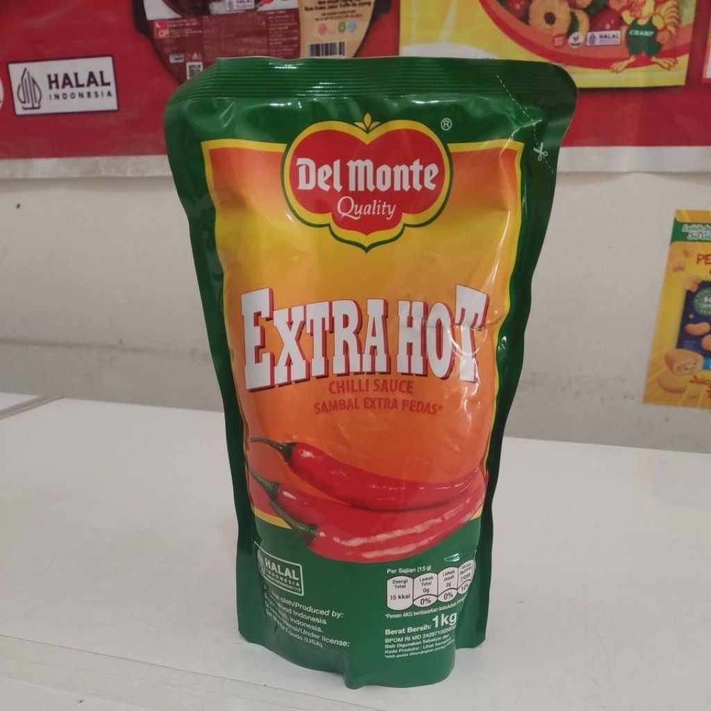 

Del Monte Saus Sambal Extra Hot 1kg