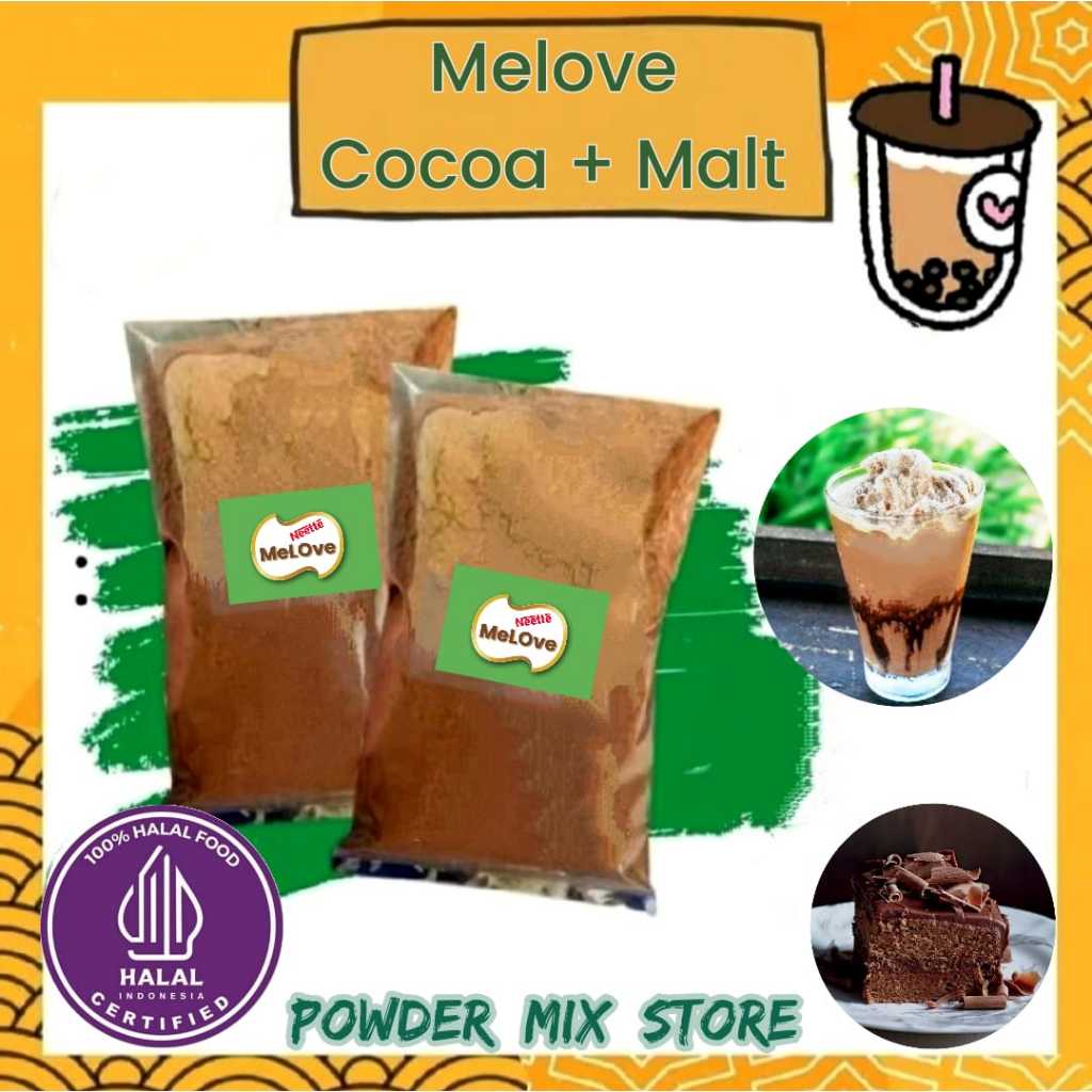 

Powder Milk Minuman Bubuk Susu Cokelat + Malt Activ-Go Rasa 3in1 Nikmat Lezat Kemasan 1kg Neto 1000g