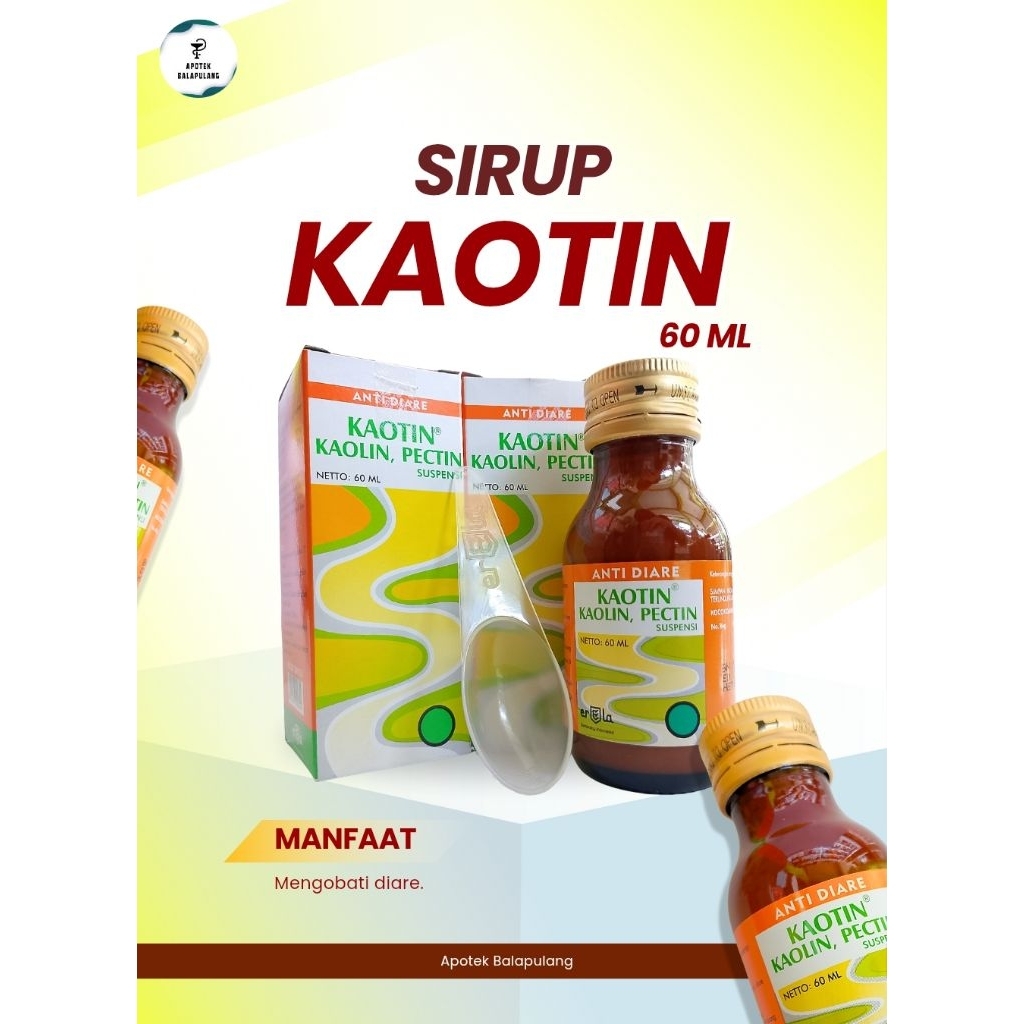 

KAOTIN Sirup Anti Diare @60ml/botol