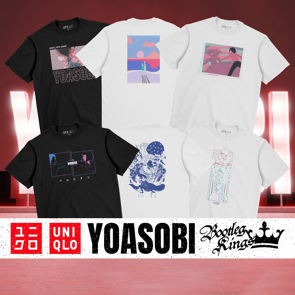 [HOT] UNIQLO X YOASOBI RARE GRAPHIC T-SHIRT | MATERIAL 24s COTTON COMBED ASLI | SABLON PREMIUM AWET 
