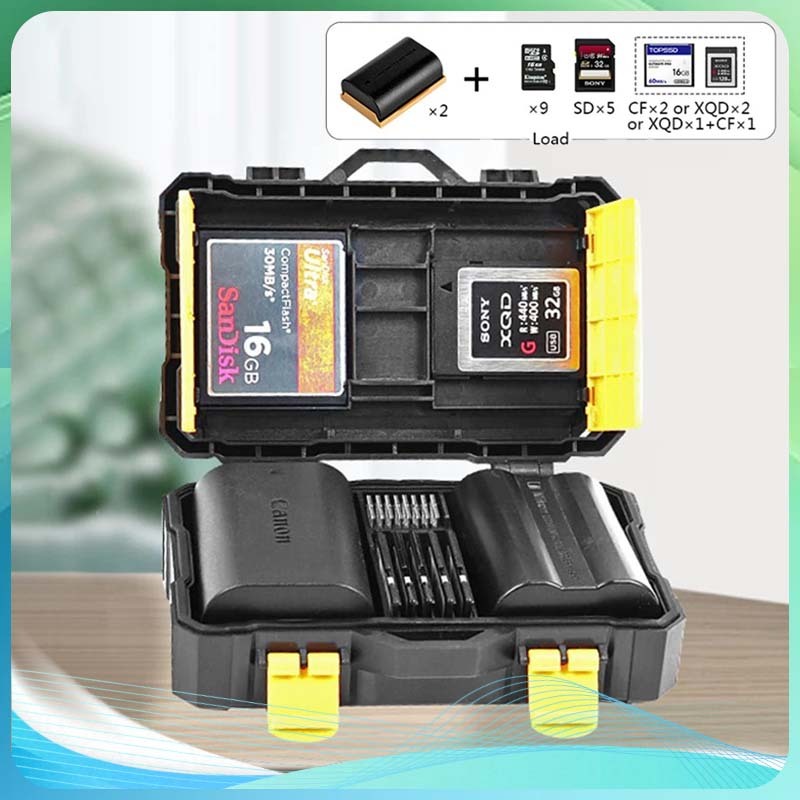 Tempat Baterai Kamera Camera Battery Case Kotak Baterai Kamera Case Baterai Camera