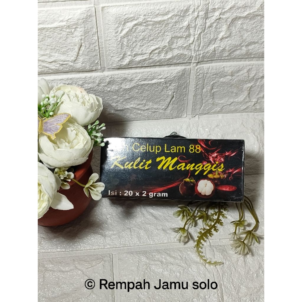 

Teh Celup Lam 88 Kulit Manggis 1 box isi 20 kantung
