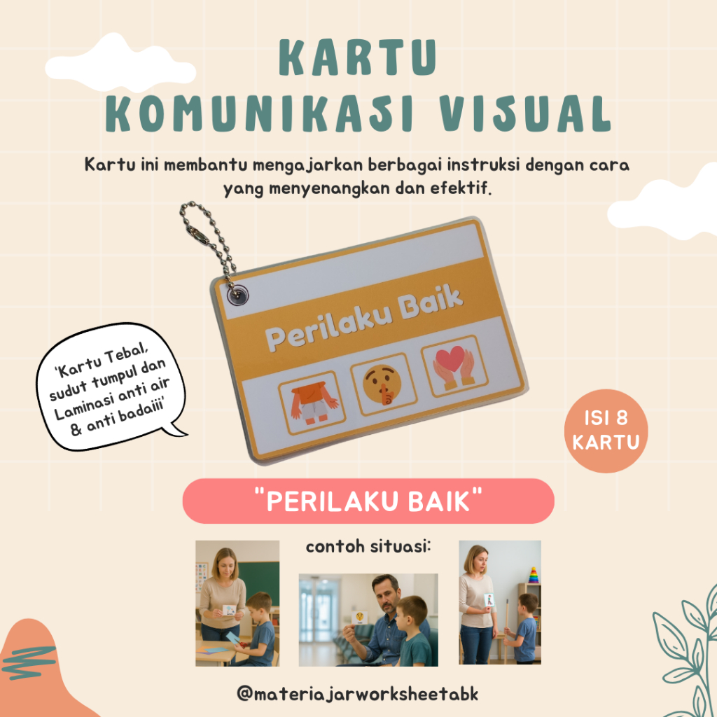 

Kartu Komunikasi Visual - Dengan Tema