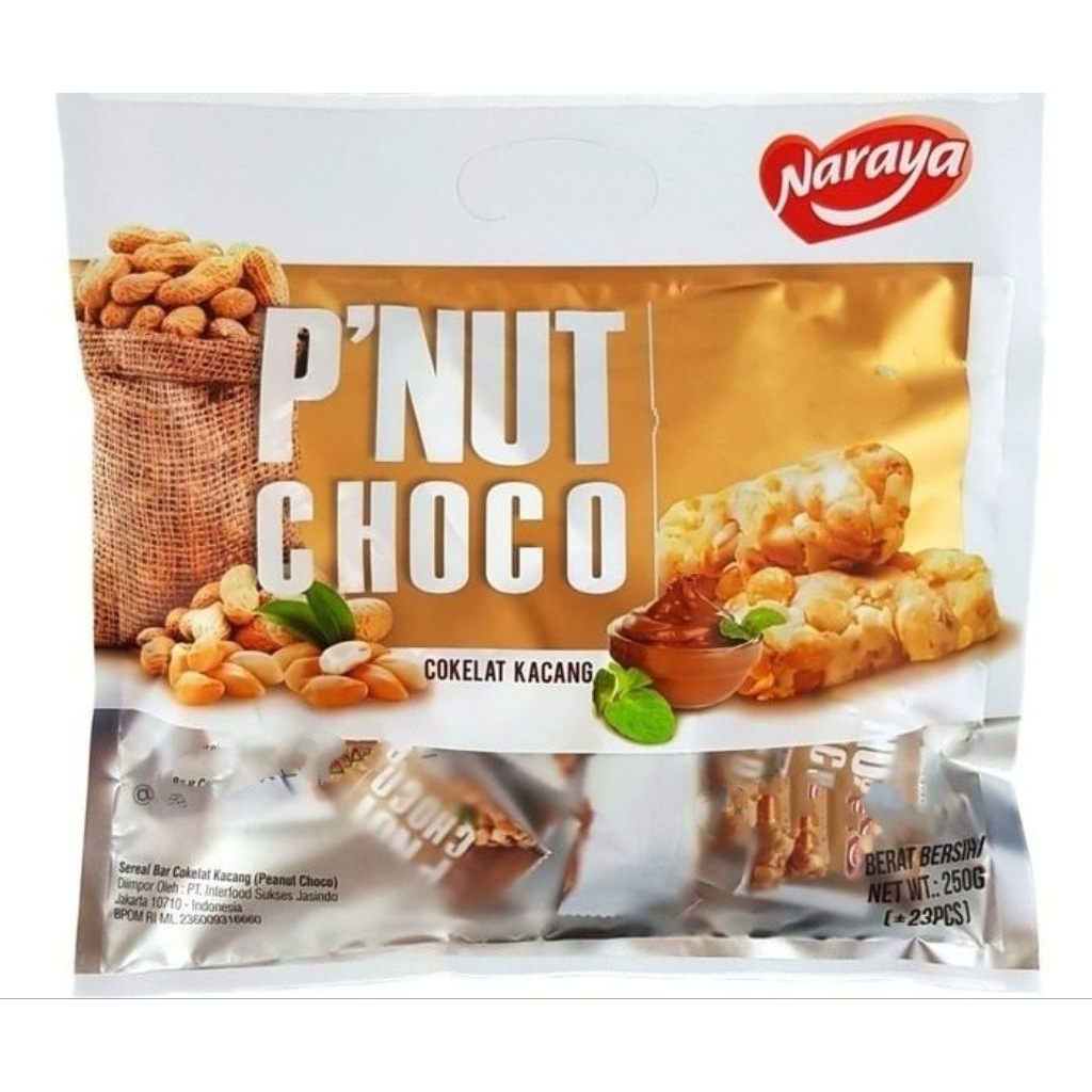 

Naraya P'nut peanut choco 250gr in