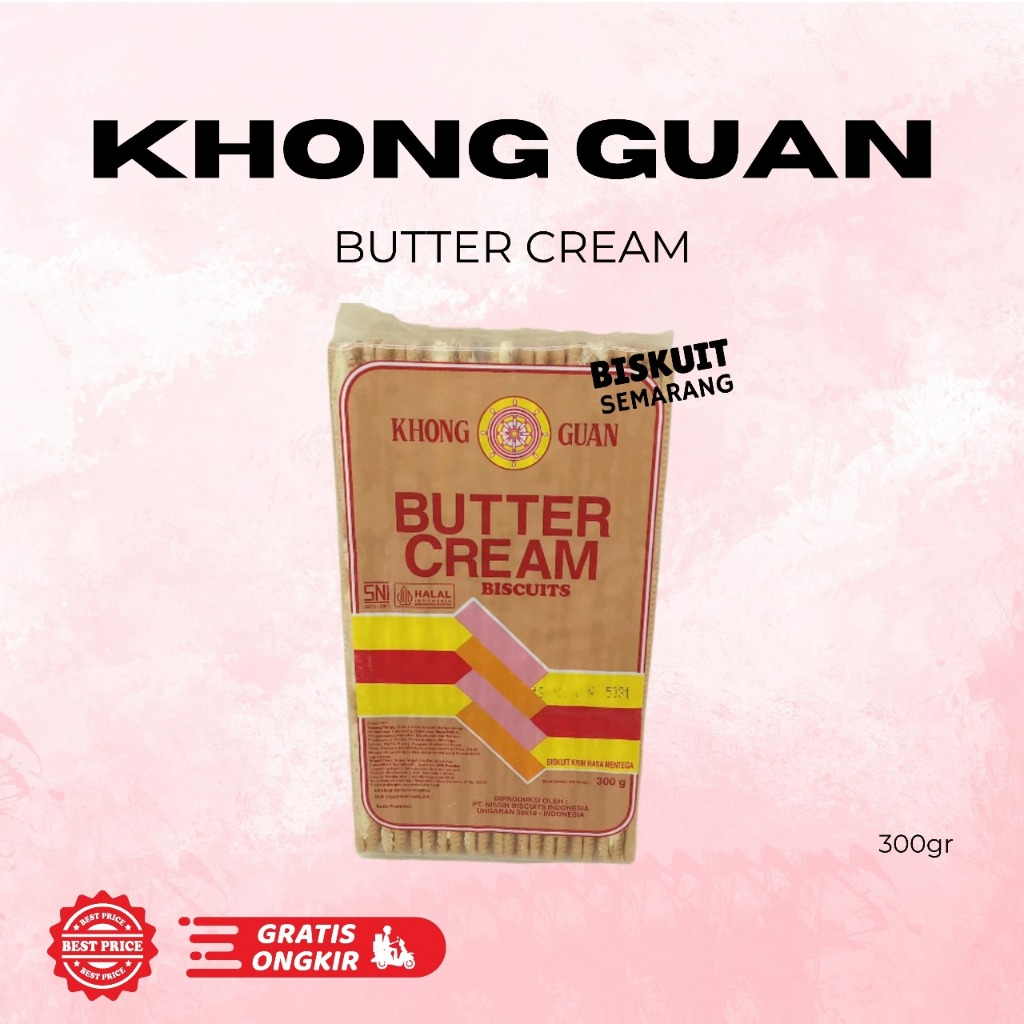 Biskuit Khong Guan Butter Cream 300gr BISKUIT SEMARANG
