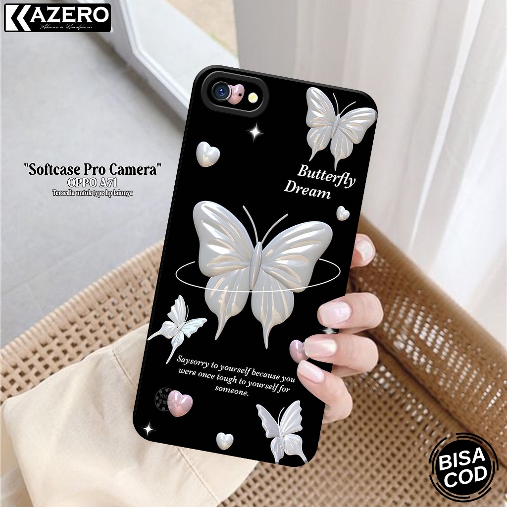 Softcase Hp OPPO A71 Terbaru Fashion Case Aesthetic Case OPPO A71 Silikon Pro Camera Casing OPPO  A7