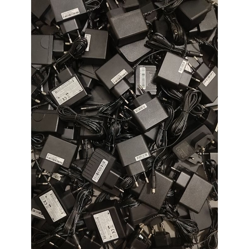 Adaptor Bekas Original Bawaan STB, ONT 12V 1.5A