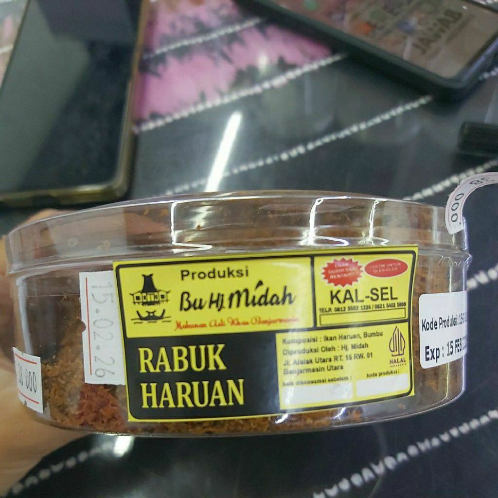 Rabuk haruan Bu Hj. Maidah