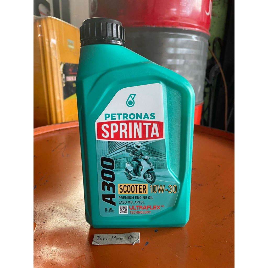 Petronas Sprinta A300 Scooter 10W-30 {0.8ml} Oli Motor Matic