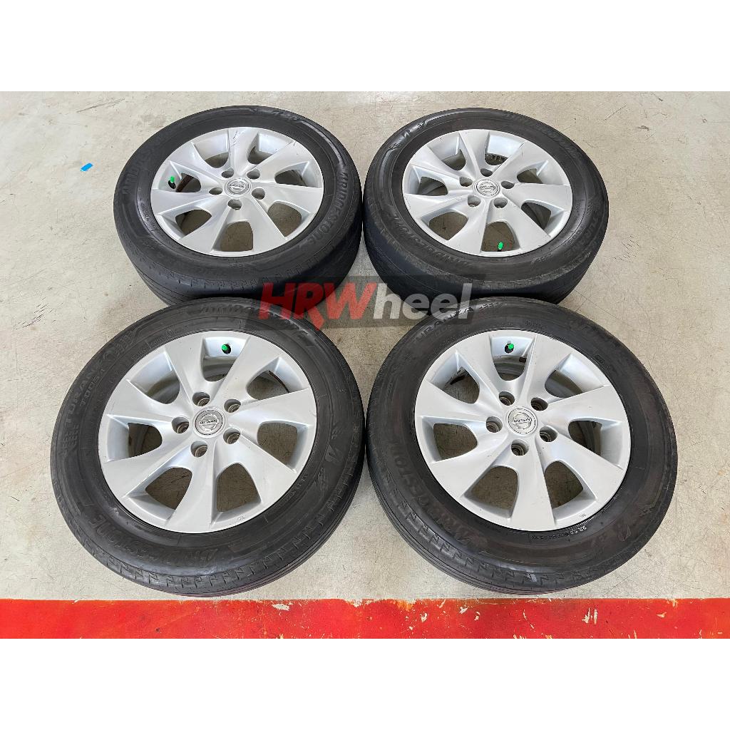 Velg Bekas Oem Nissan Serena R16 Ban Bridgestone 205 60 R16