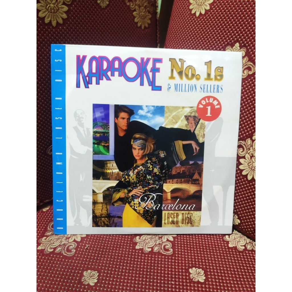 

cover sampul barcelona laser disc karaoke no. 1s