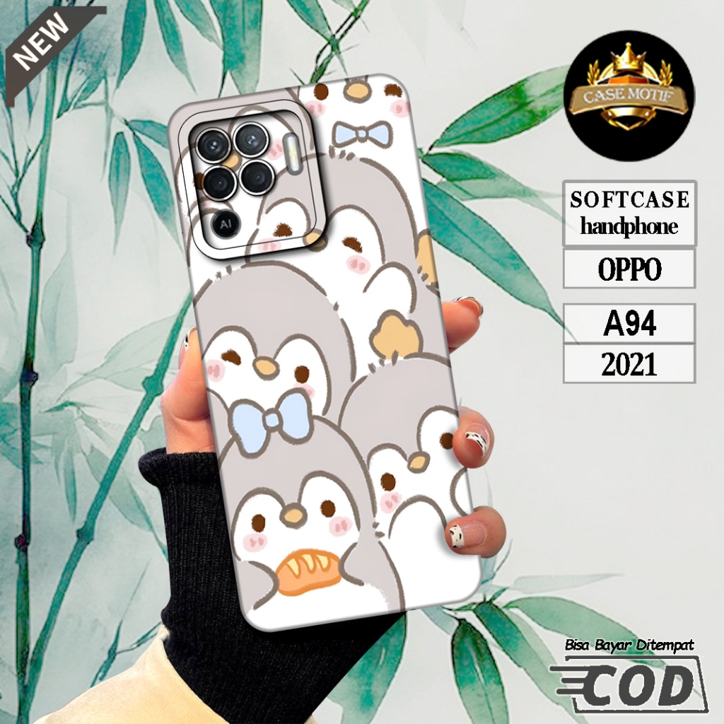 Case OPPO A94 Casing OPPO A94 4G Terbaru 2021 Aksesoris Softcase Casing Silikon Case Hp Murah