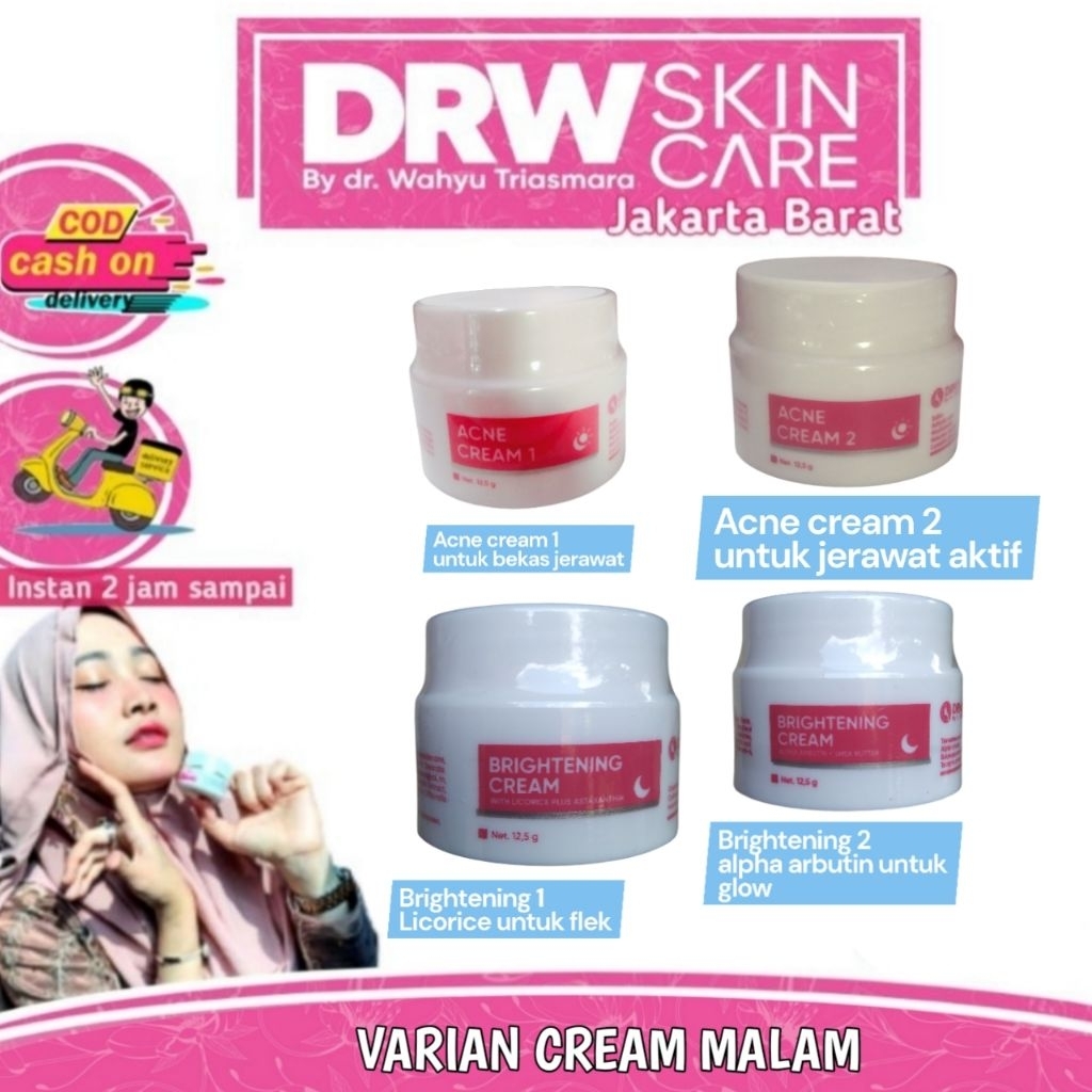 DRW SKINCARE CREAM MALAM || KRIM MALAM DRW