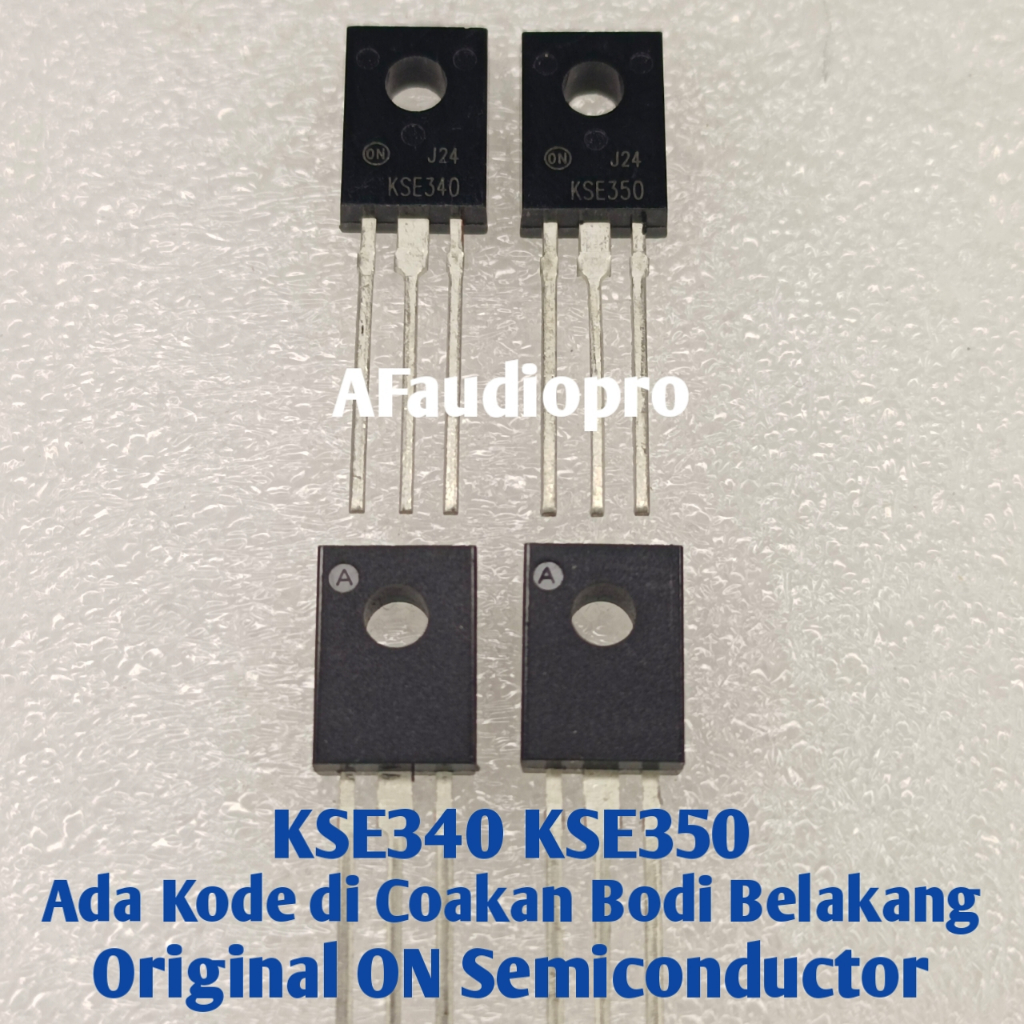 TR KSE340 KSE350 On Semiconductor ( Sepasang )