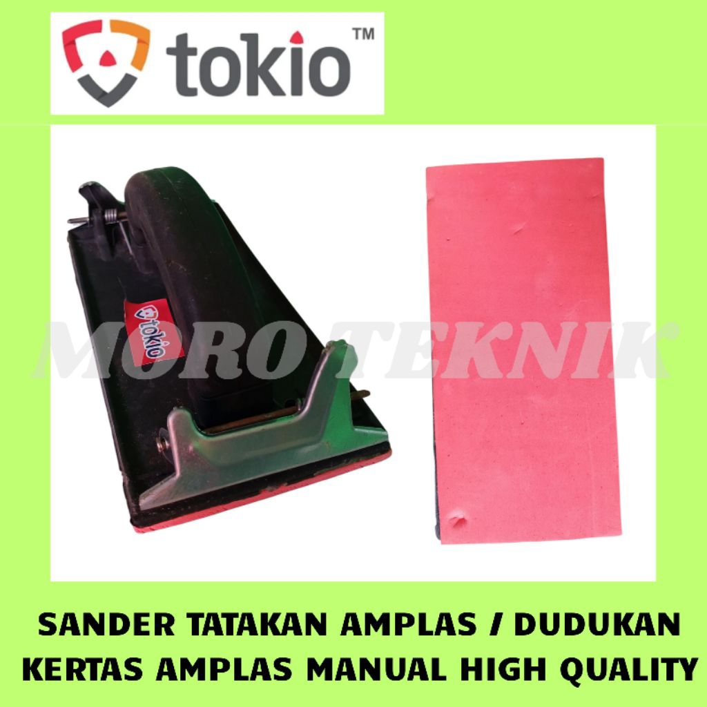 TATAKAN AMPLAS SANDER MANUAL