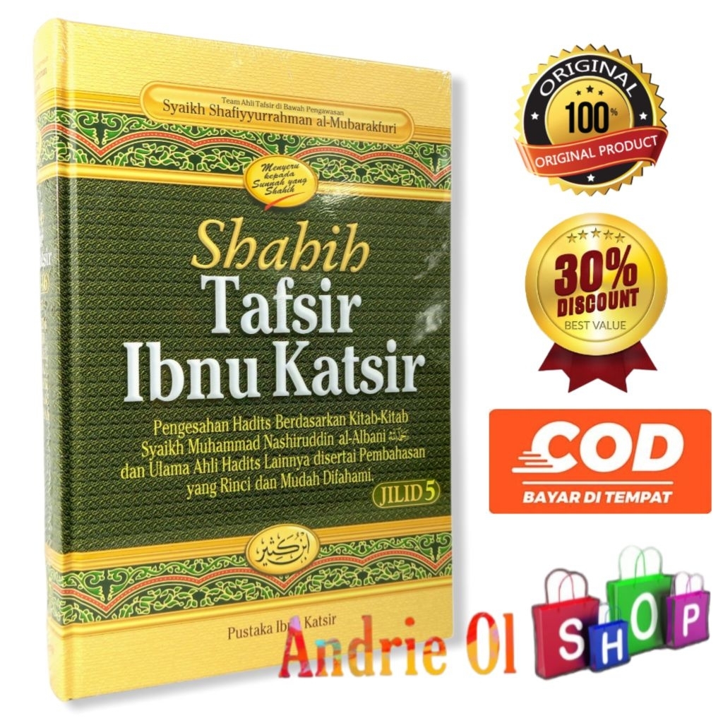 Terjemah Shahih Tafsir Ibnu Katsir Jilid 5 | Pustaka Ibnu Katsir