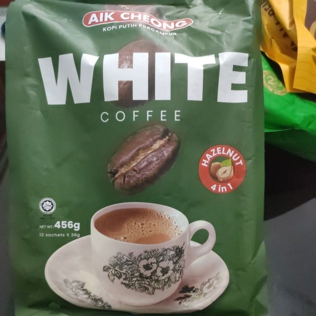 

AIK CHEONG kopi white coffee hazelnut 4in1