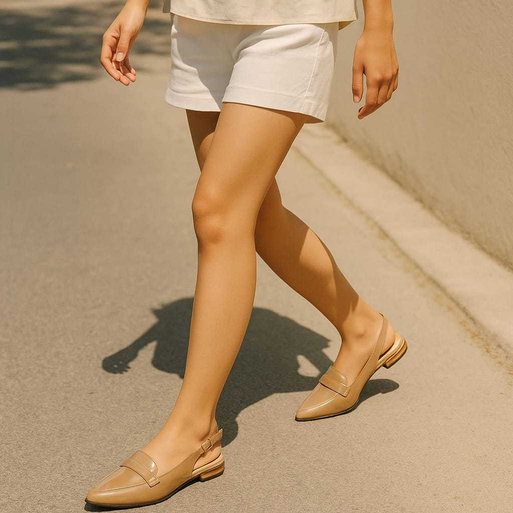 Urban Heaves - Sepatu Hak Wanita 2cm Reva - Sepatu Wanita Premium - Sepatu Big Size Wanita