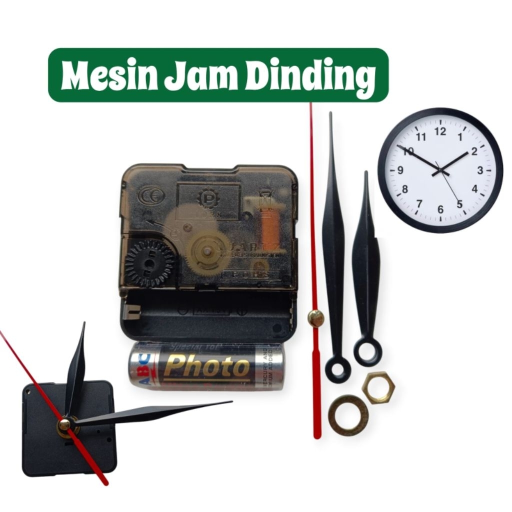 Mesin Jam Dinding Quartz