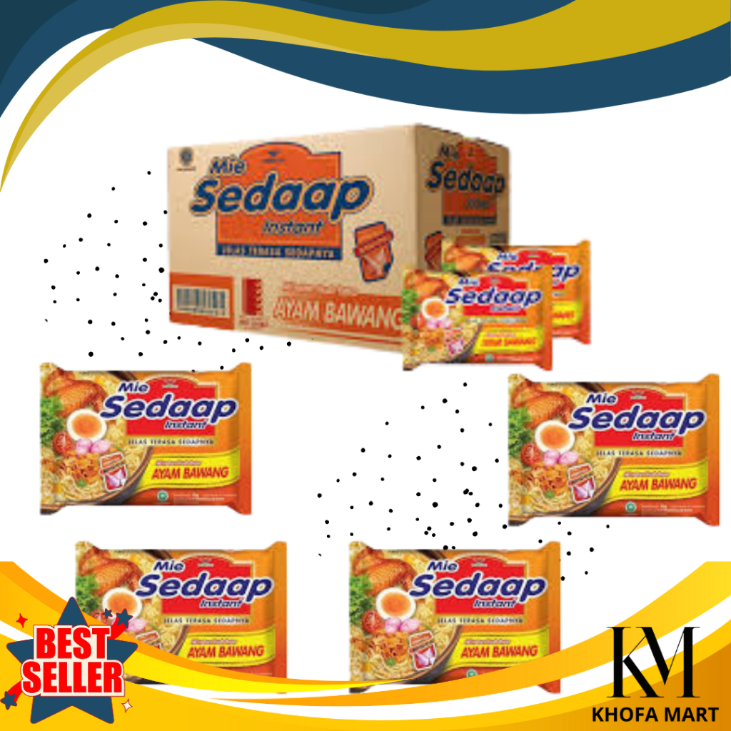 

Mie Sedaap Kuah Ayam Bawang – 1 Dus Isi 40 Bungkus | Original & Fresh