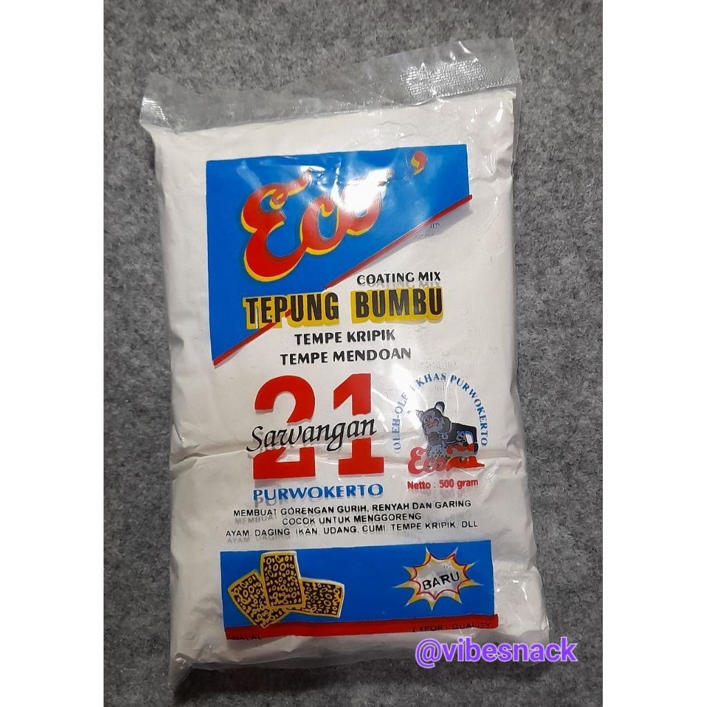 

Tepung Bumbu Mendoan Eco 21 khas Purwokerto