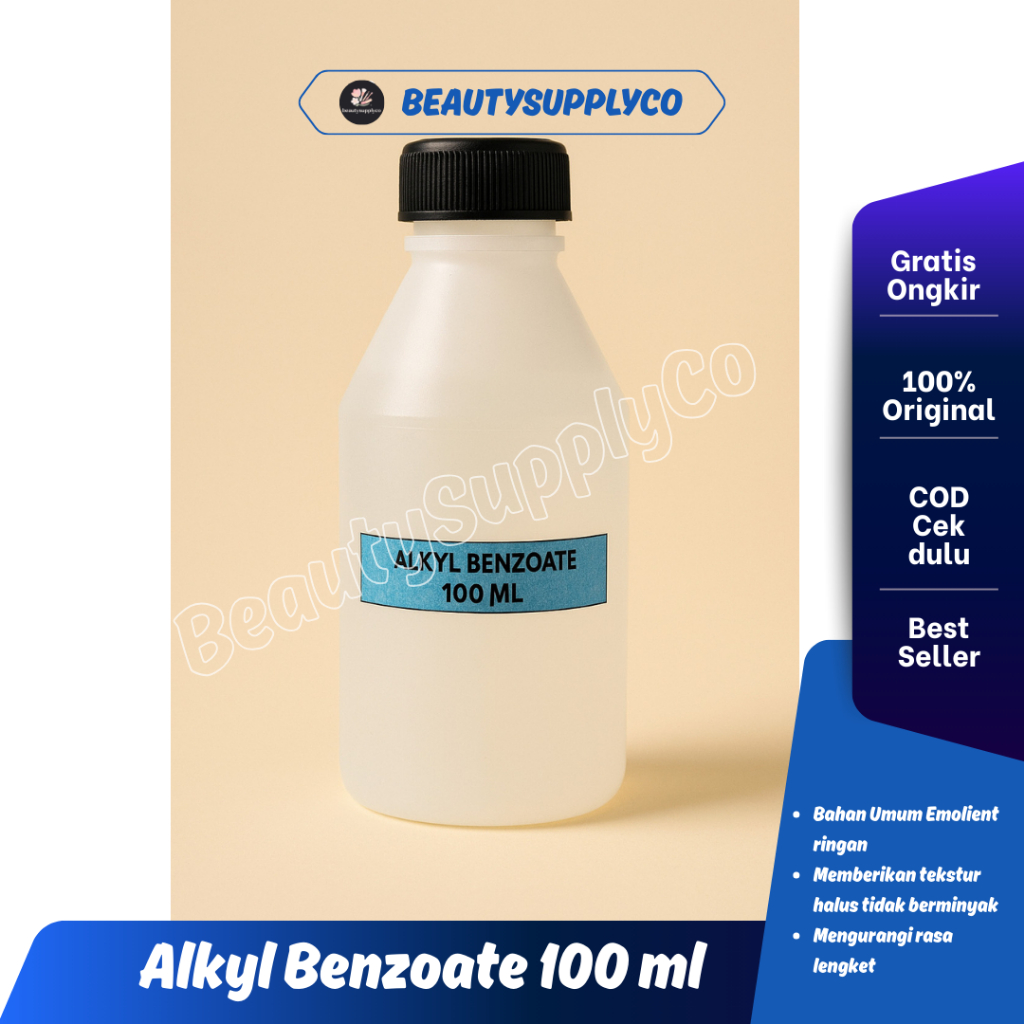 Bahan Emolient/Pelarut Alkyl Benzoate 100 ml